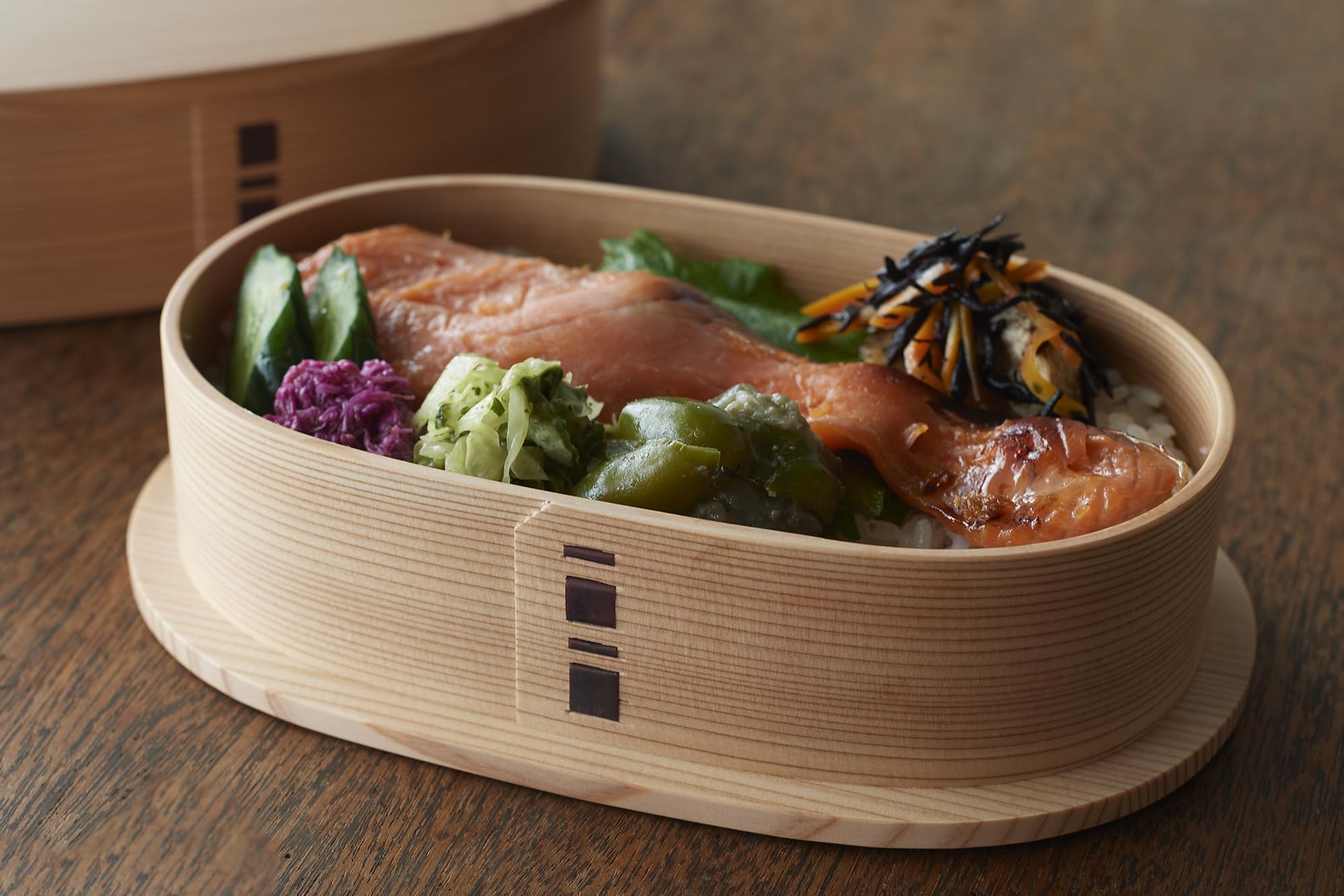 Amazon｜大館工芸社 小判弁当（大） 2430 750ml 曲げわっぱ わっぱ弁当